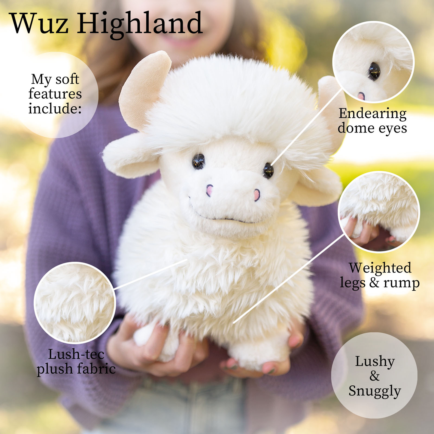 Highland Cow Std/Wht