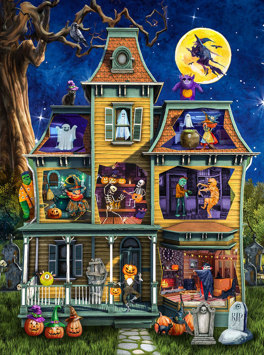 0512 Halloween Party 500 pc Puzzle