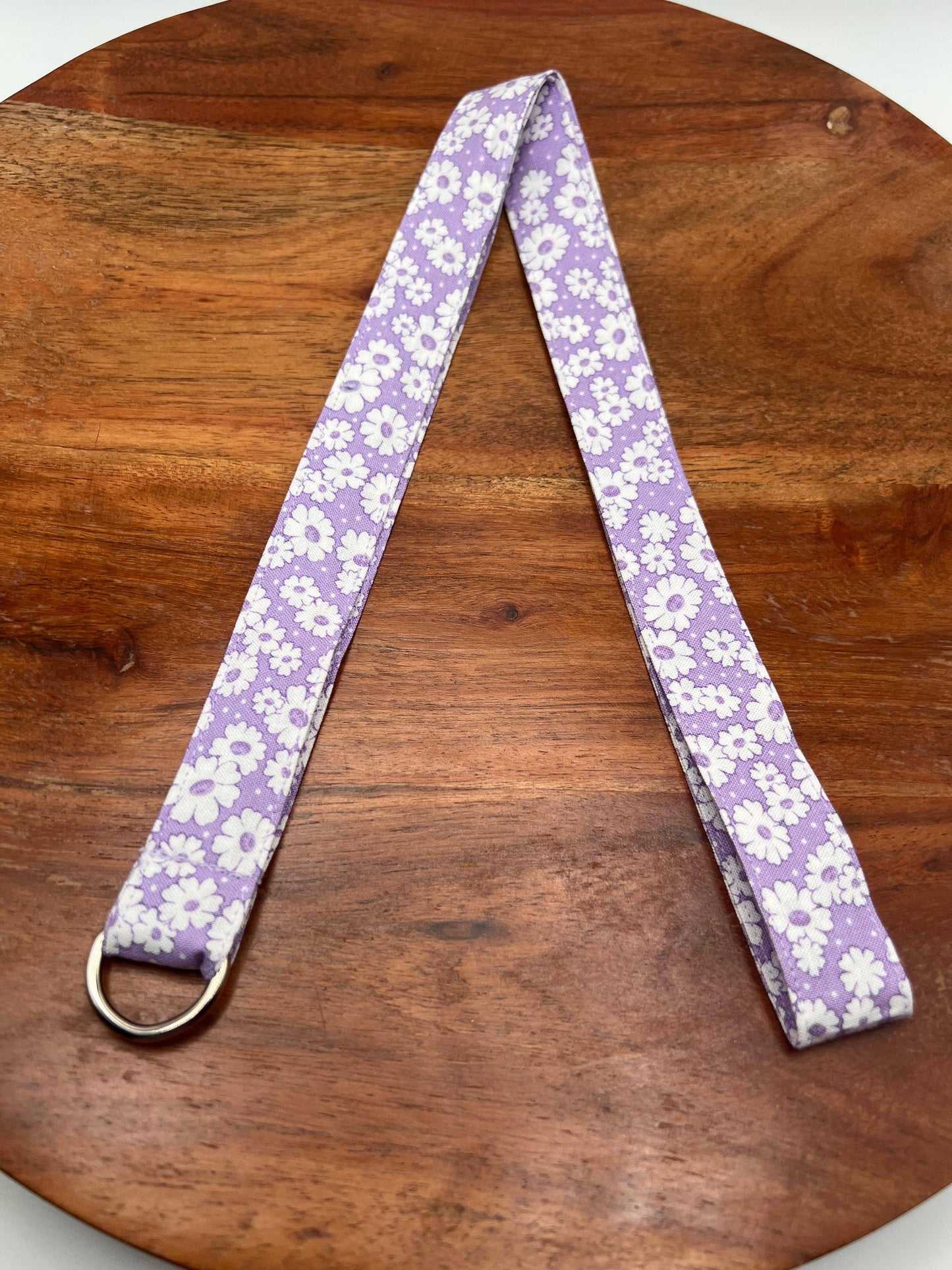 Lavender Floral Lanyards