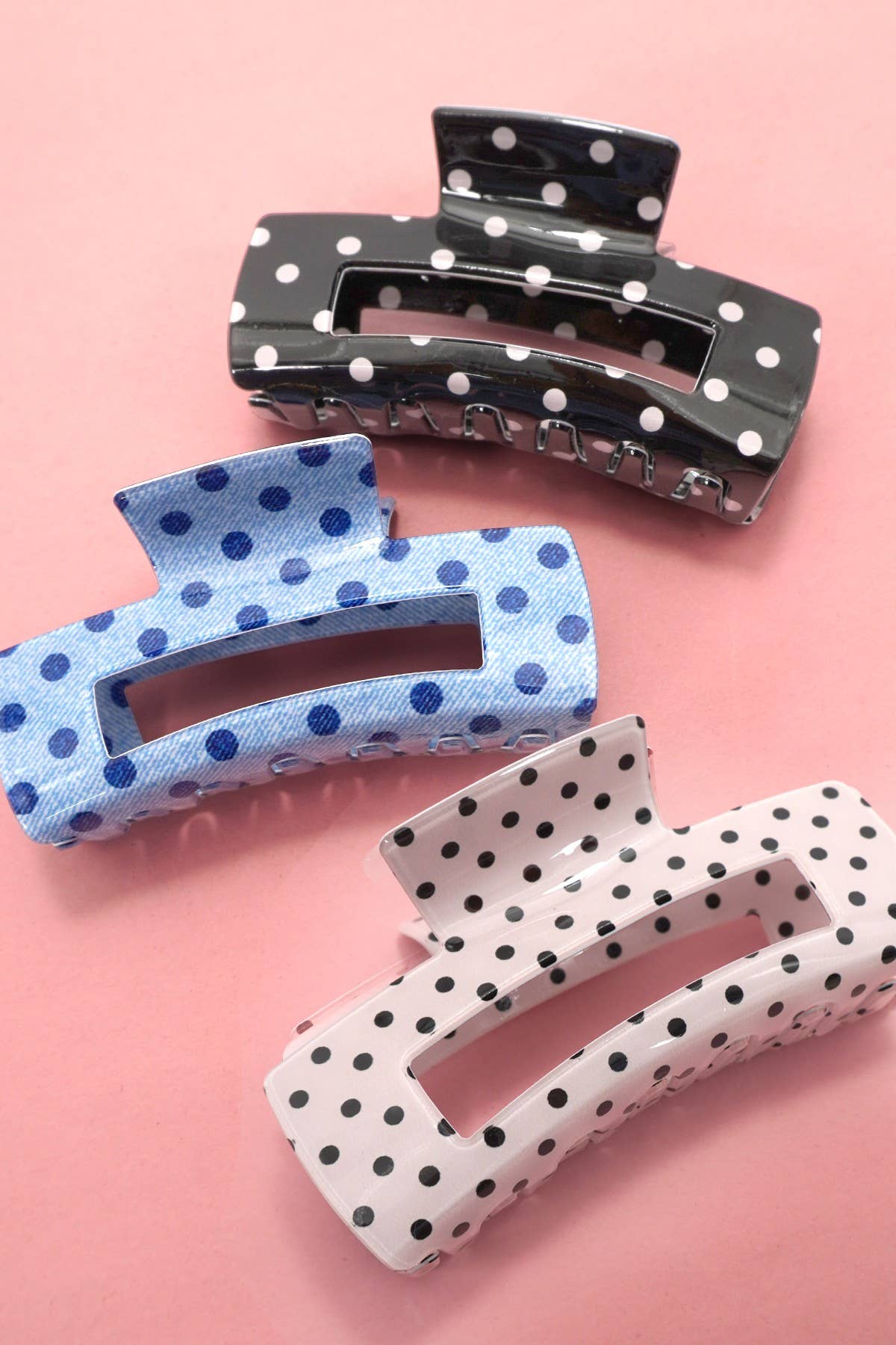 POLKA DOT HAIR CLAW CLIP | 40H1085