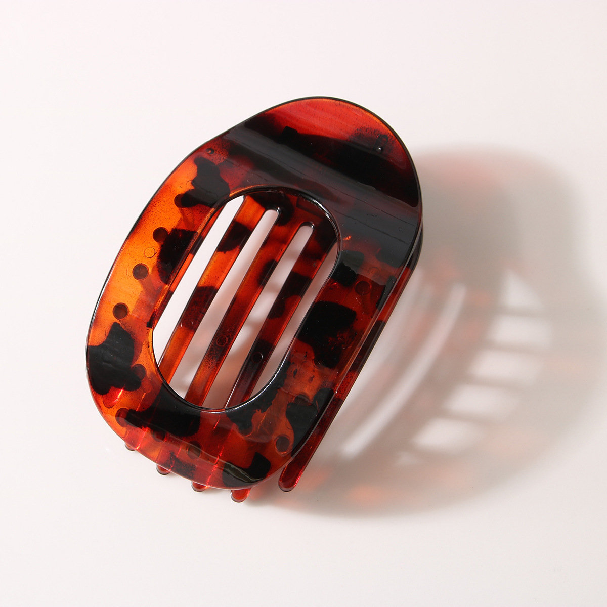 Oval Flat Hair Clip for Women, Strong Grip Clamp_CWMM4936