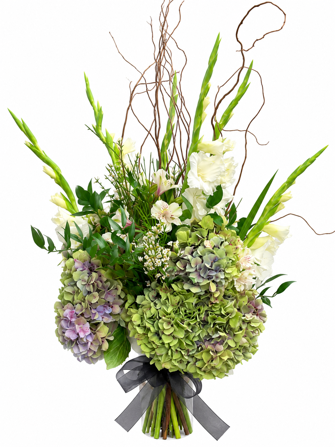 Open Wrapped Bouquet Deluxe