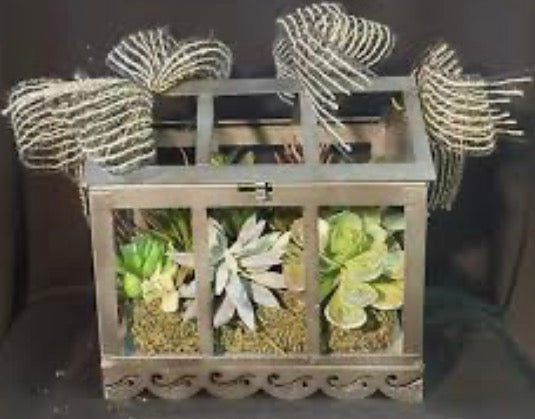 August- Bring your own container Silk Floral Workshop