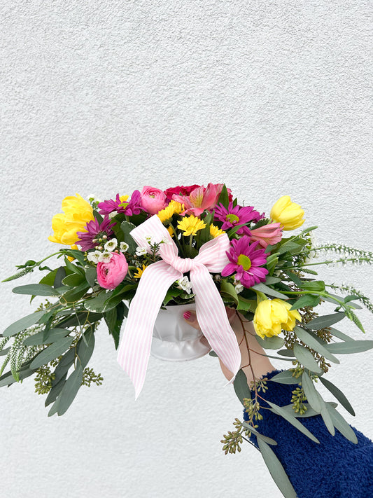 February- Fresh Floral Arrangment