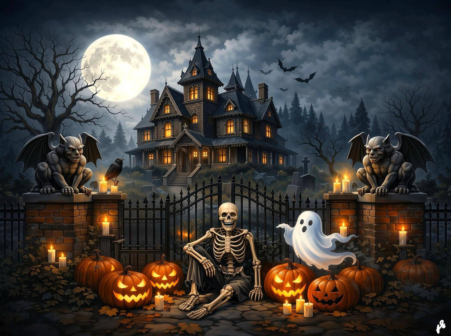 5497  Waiting for Visitors 1000 pc Puzzle