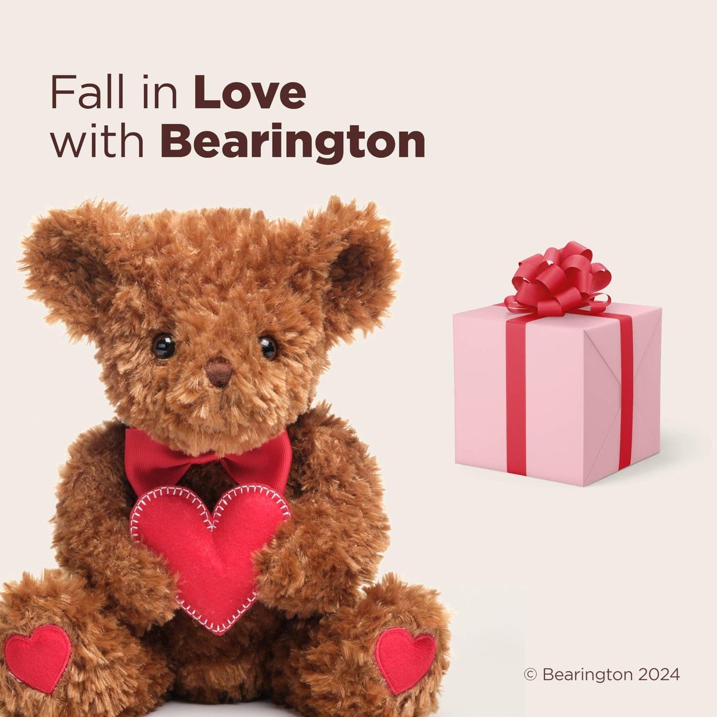 I Love You More Valentines Teddy Bear