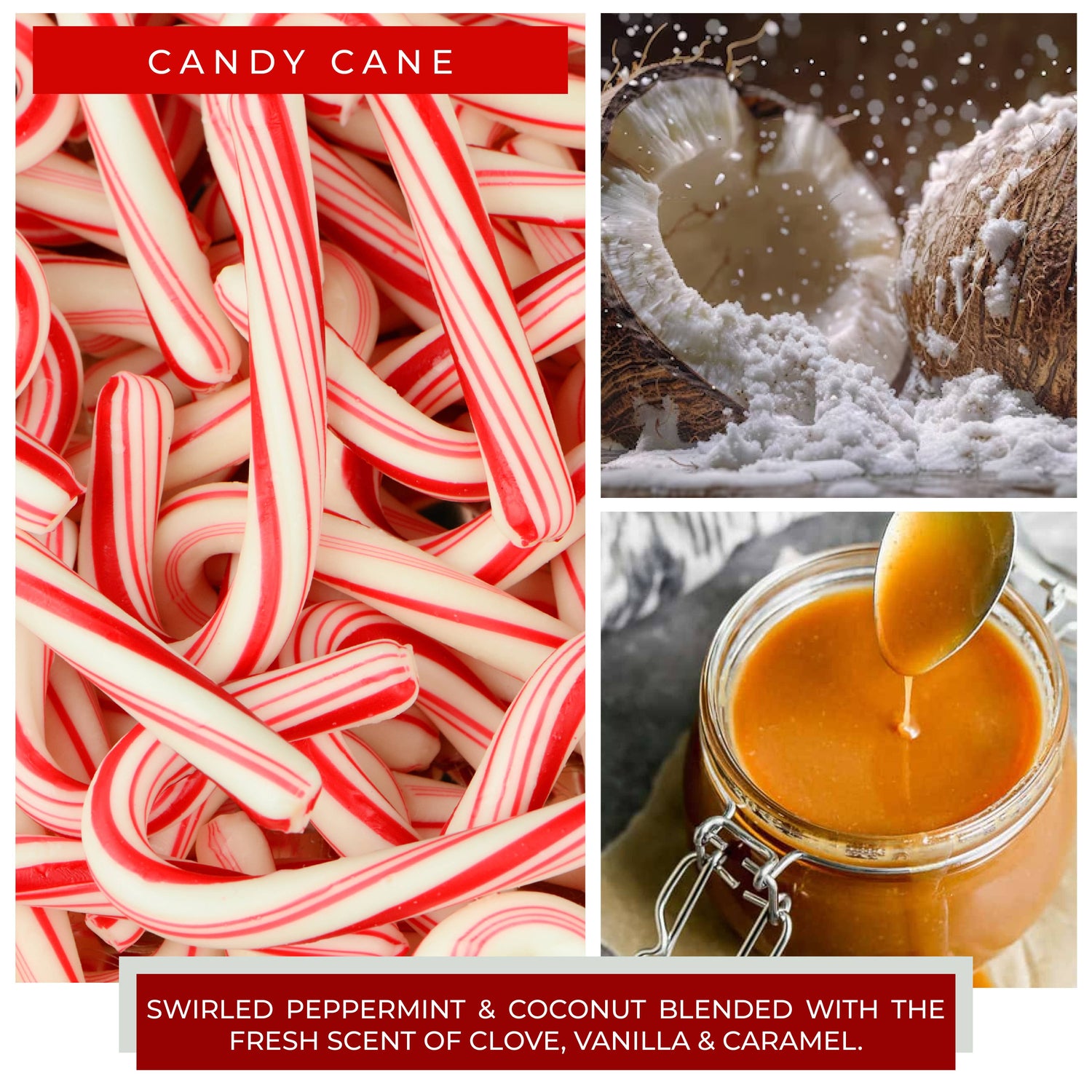 Cheerful Candle (6oz.) – Candy Cane