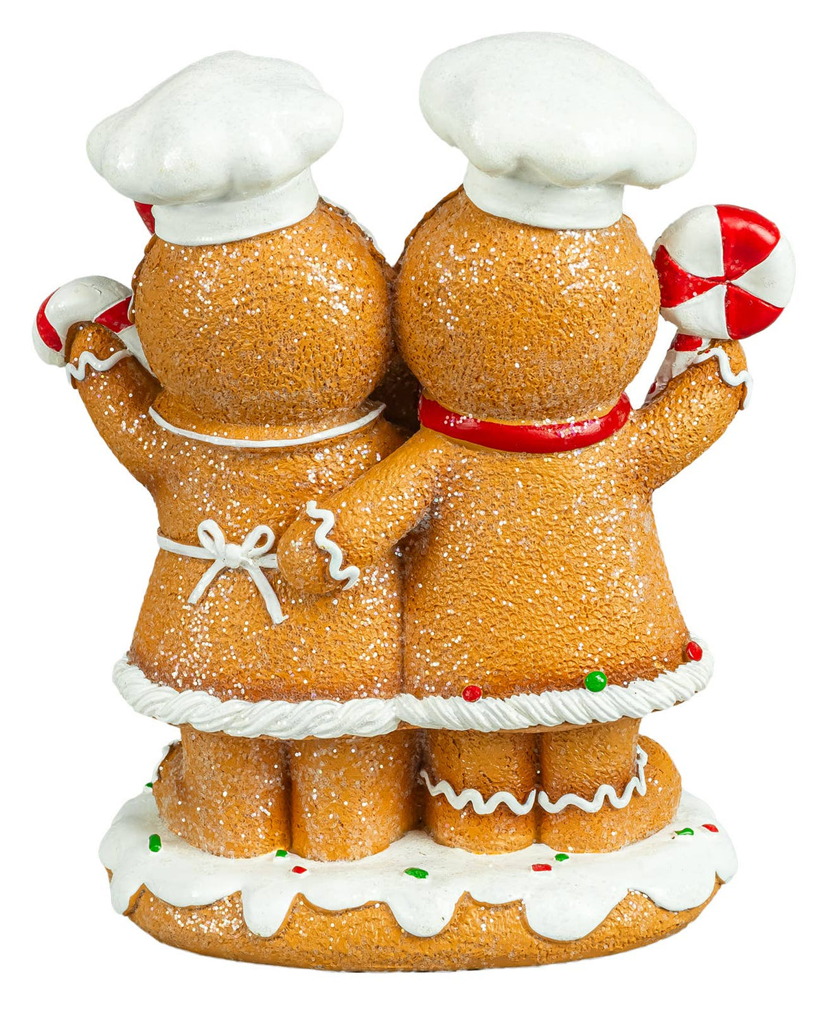 Sprinkled Frosting Christmas Gingerbread Family
