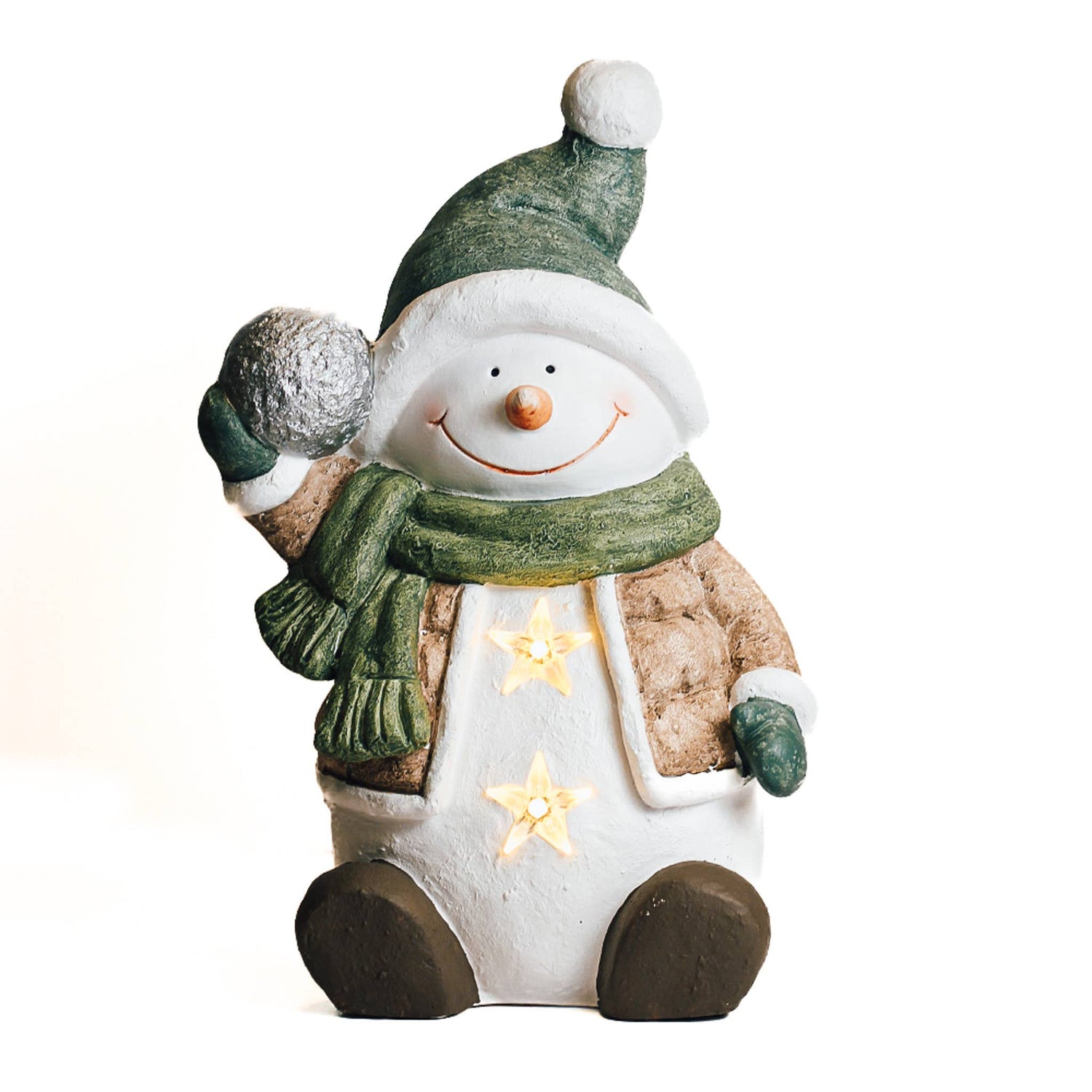 Snowball Frosty with LED Lights