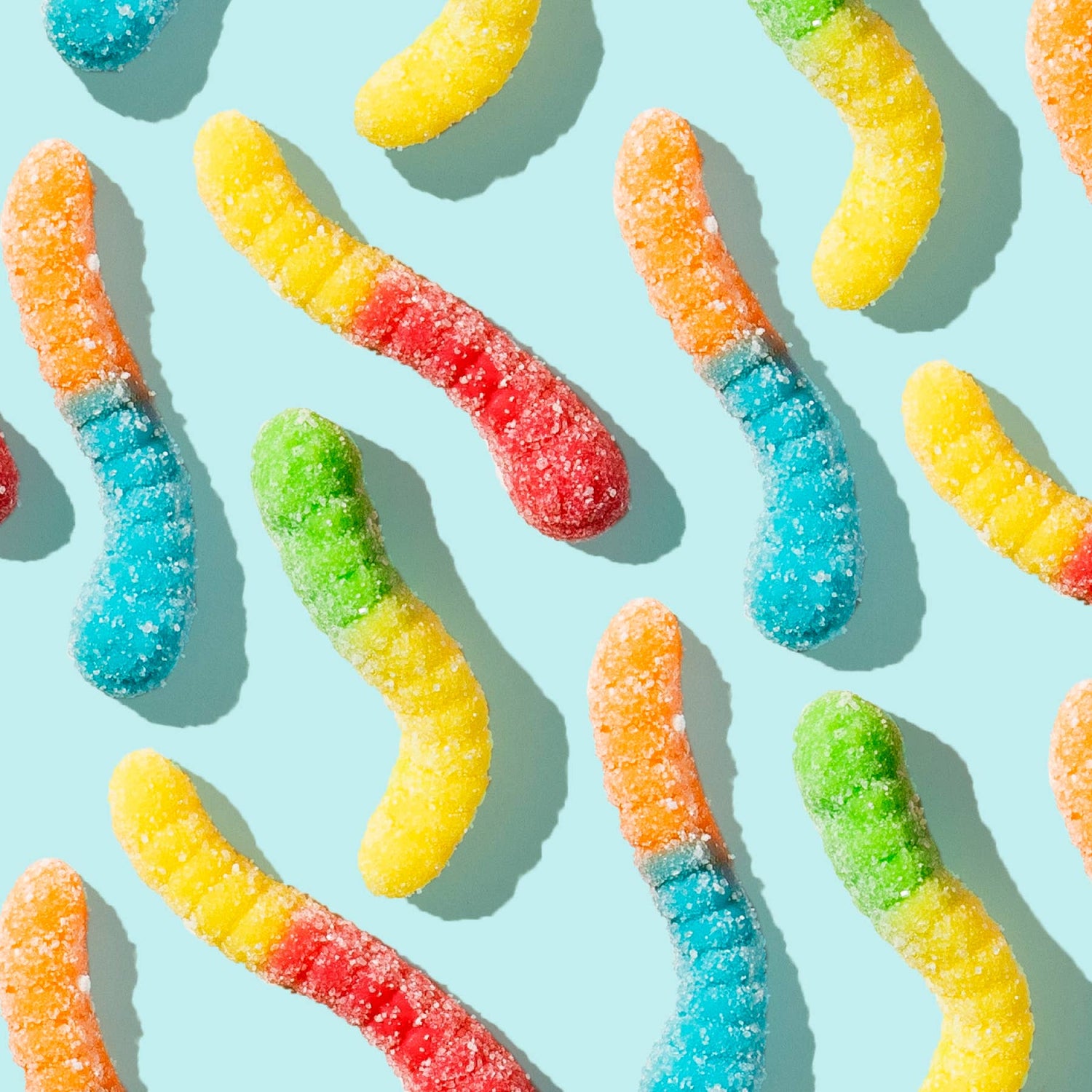 Gummi Sour Mini Worms