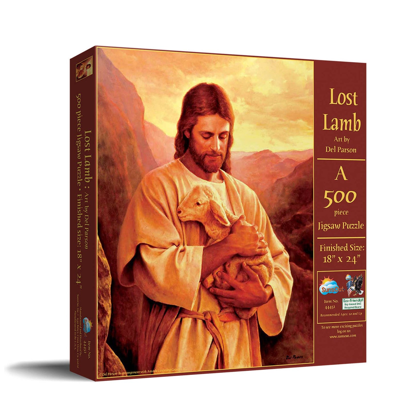 0892 Lost Lamb 500 pc Puzzle