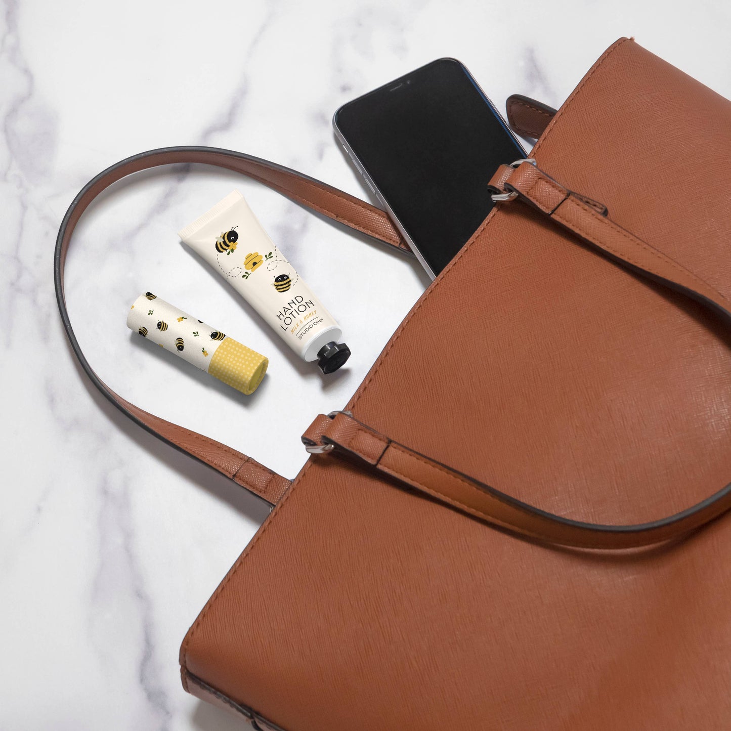 Buzzy Bees Lip Balm & Hand Lotion Set