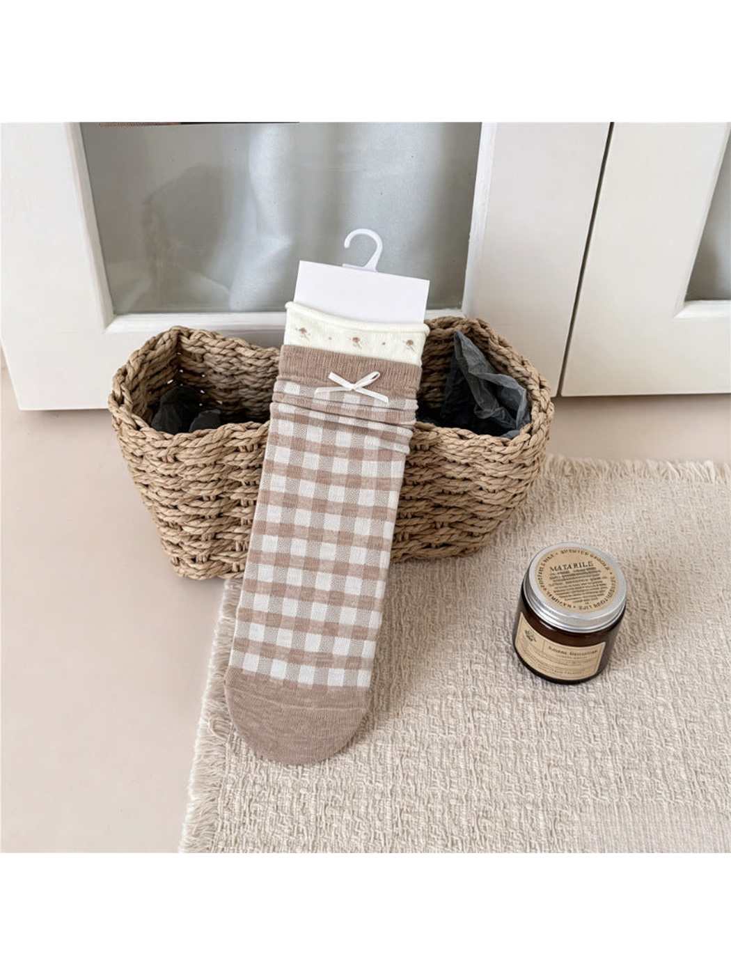 Rufia - Ruffled Edge Crew Socks