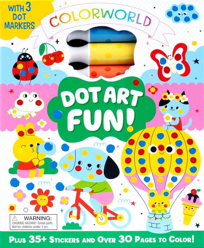 ColorWorld: Dot Art Fun! by Editors of Silver Dolphin Books