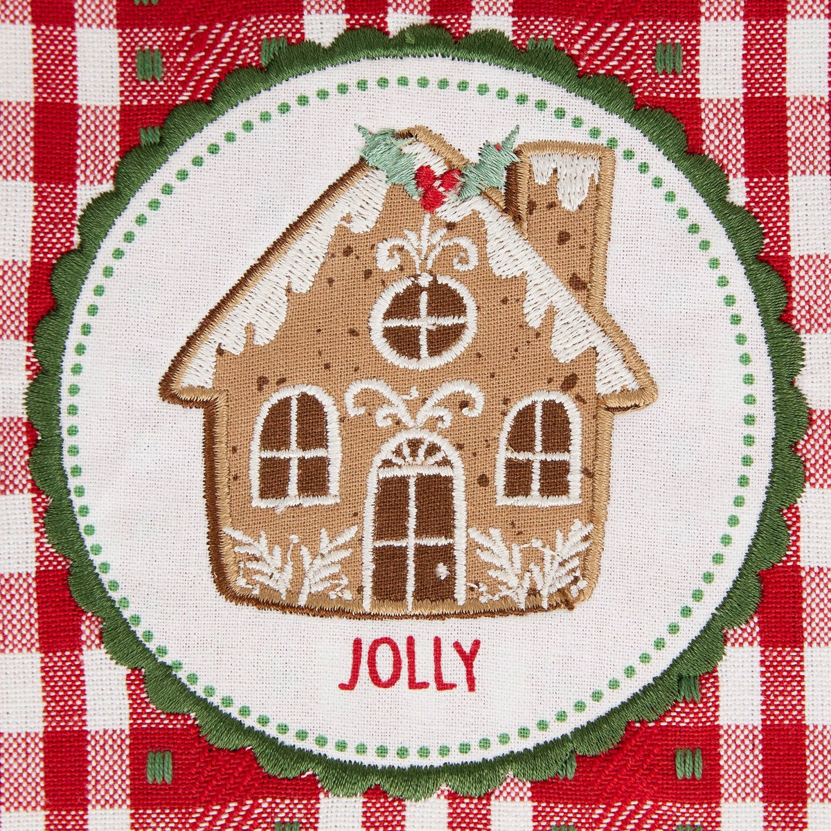 Gingerbread Houses Embellished Dishtowels Mixed Dozen