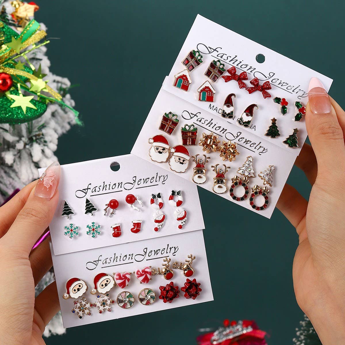 NEW FASHION CHRISTMAS GIFT JEWELRY EARRINGS_CWMM2609