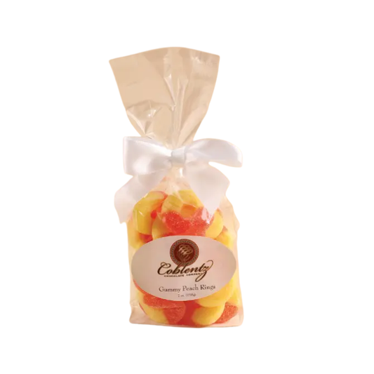Peach Rings Bag With Bow