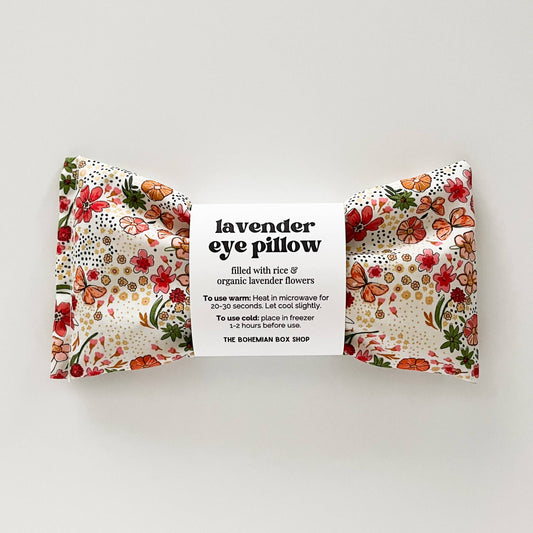 Lavender Eye Pillow - Floral Abundance Shine