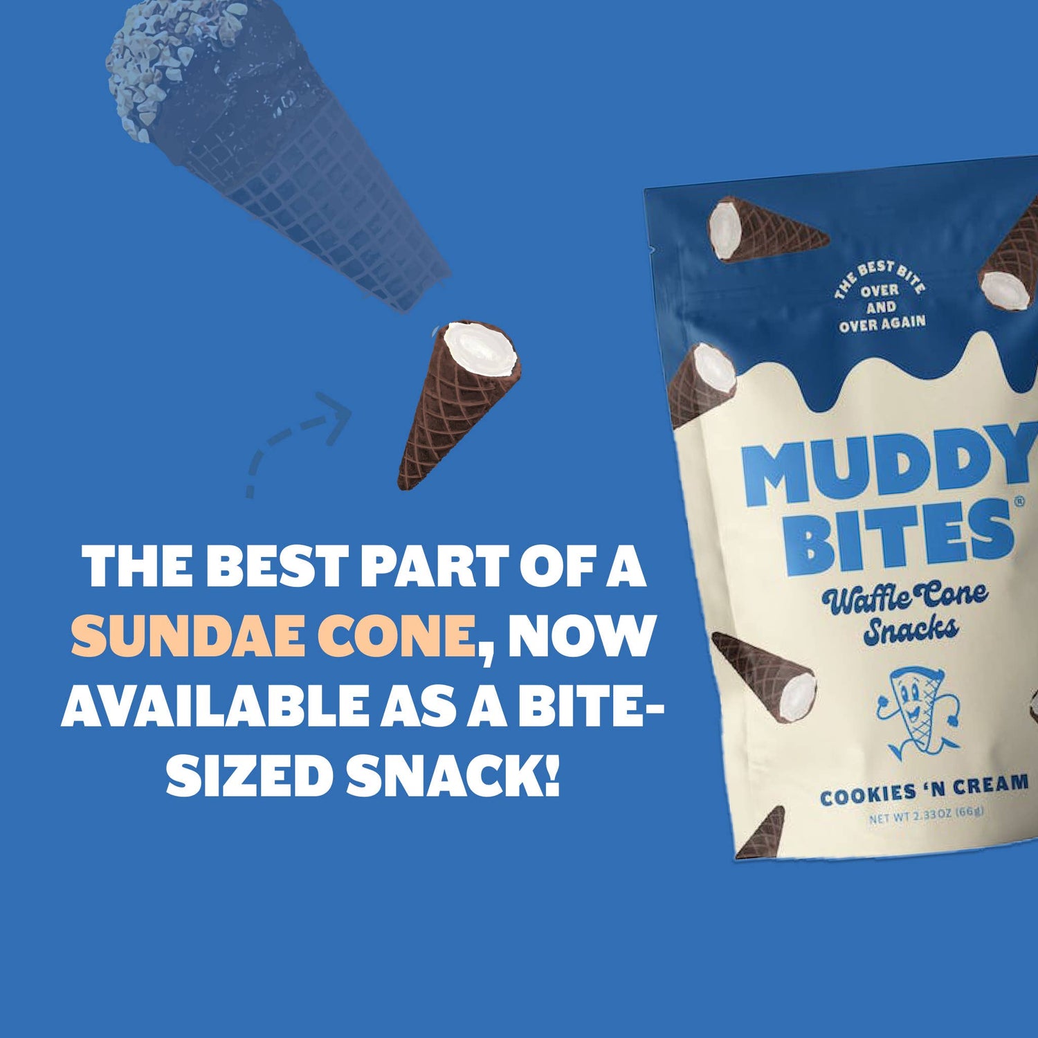 Cookies 'N Cream Waffle Cones Snacks