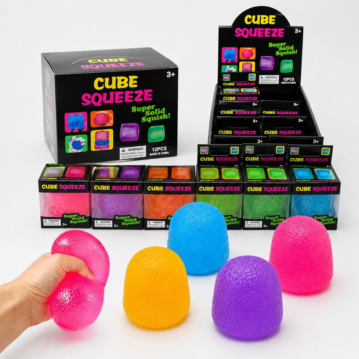 Maltose Gum Drop Squishy Fidget Toy for Stress Relief
