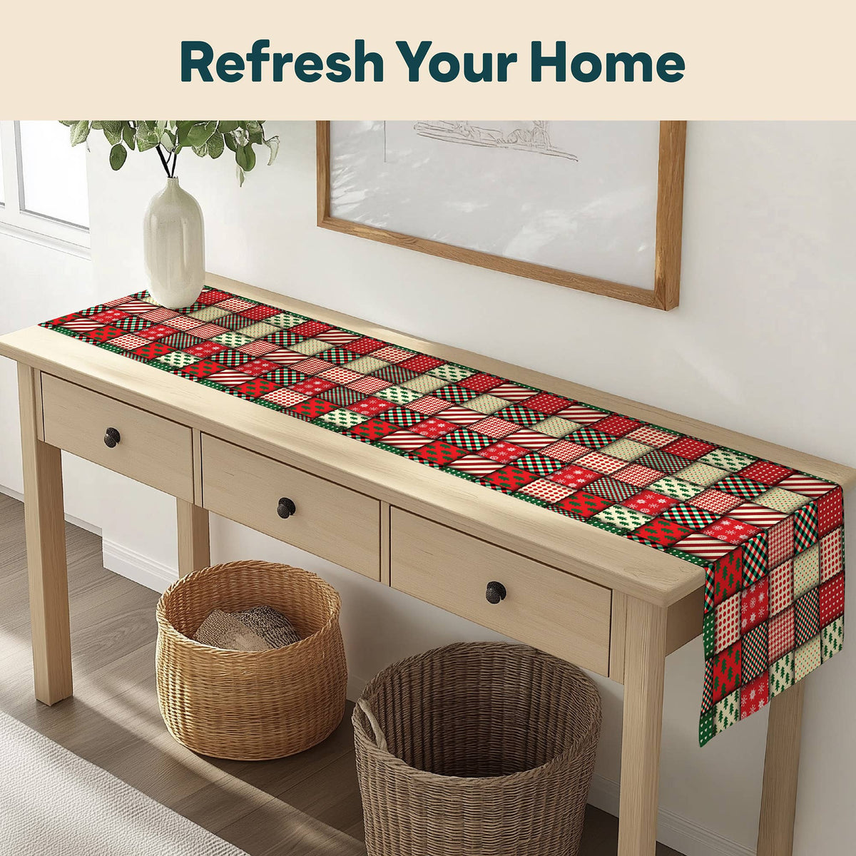 Christmas Quilt Table Runner