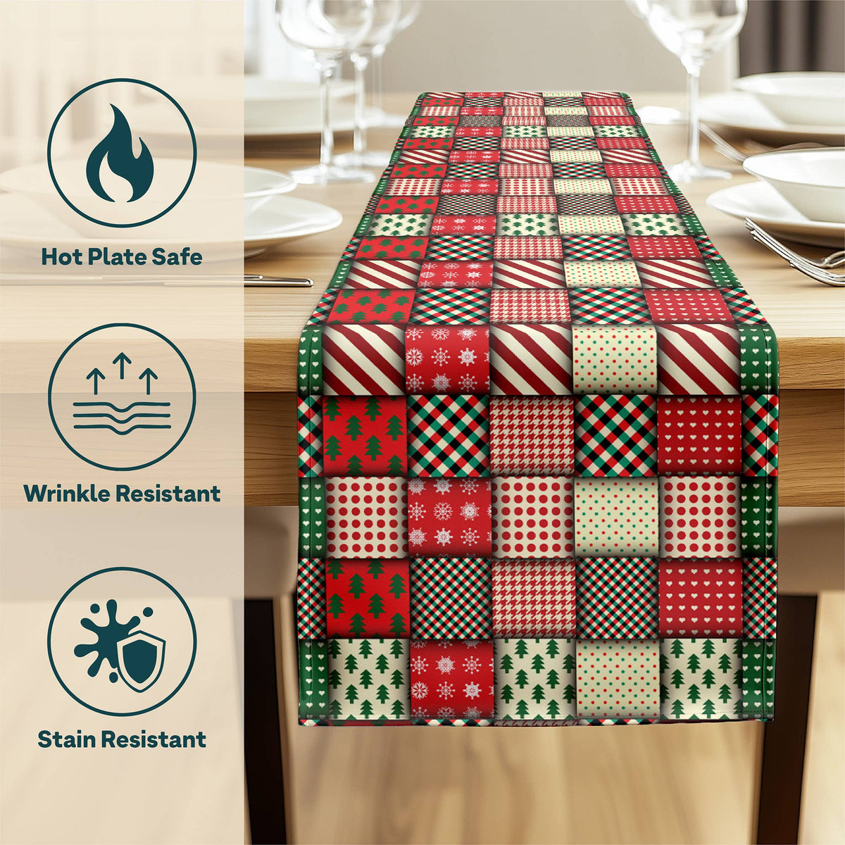 Christmas Quilt Table Runner