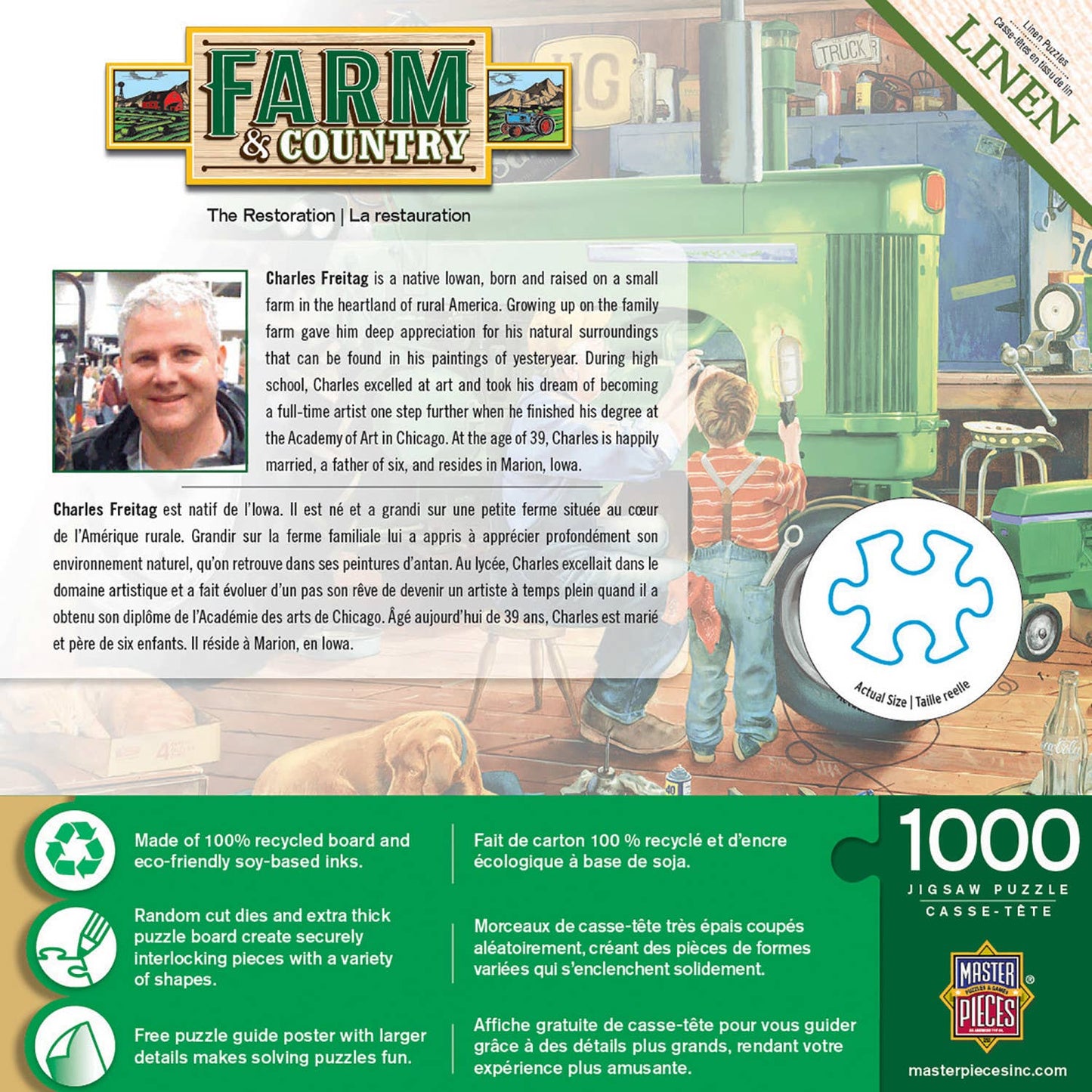 Farm & Country - The Restoration 1000 Piece Puzzle