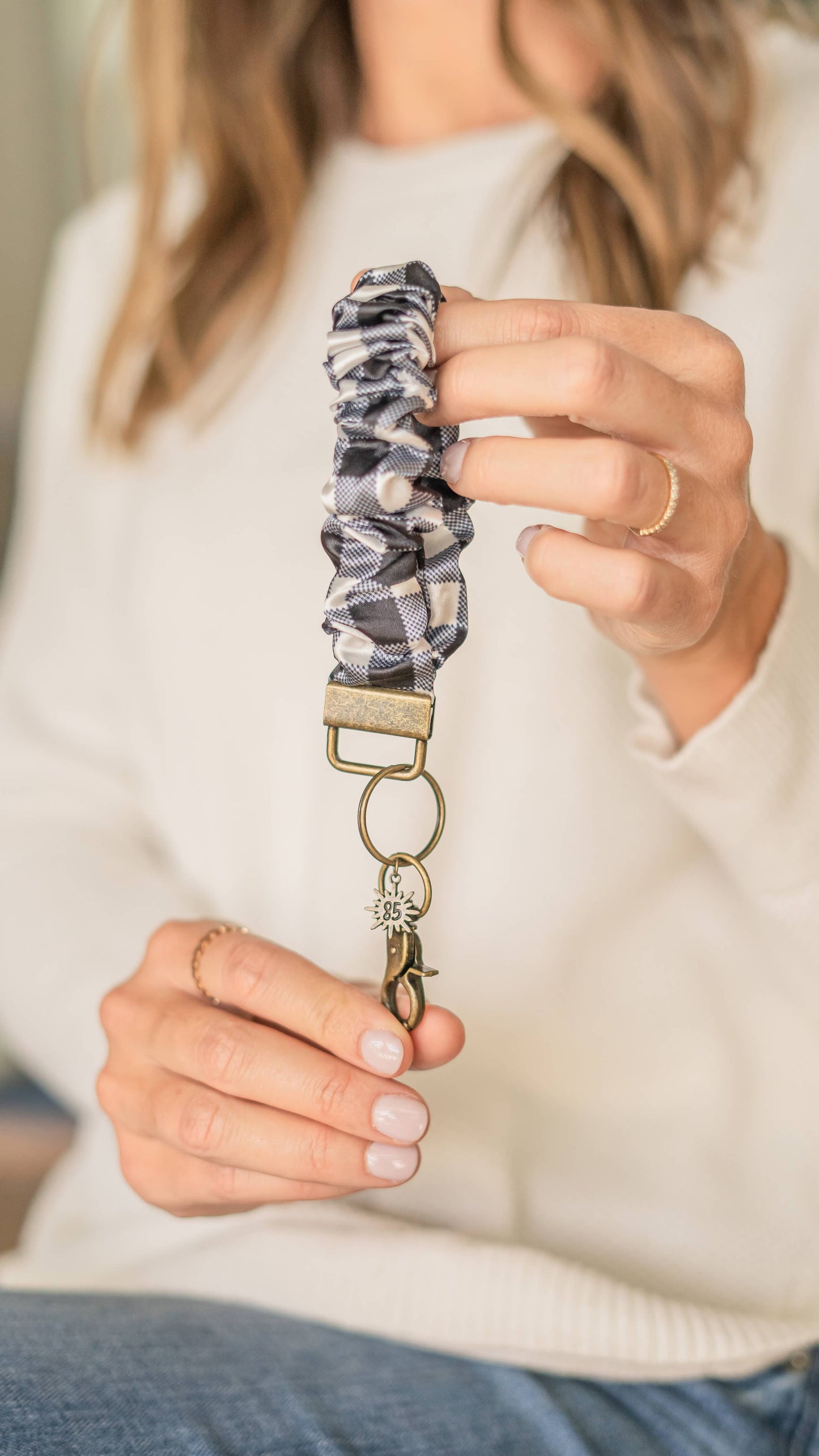 Scrunchie Keychain