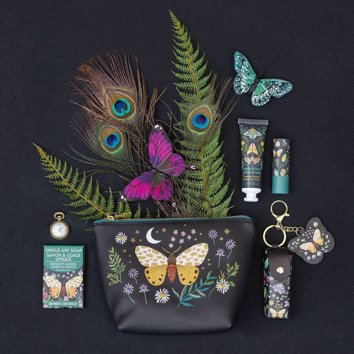 Midnight Garden Single-Use Soap Sheets