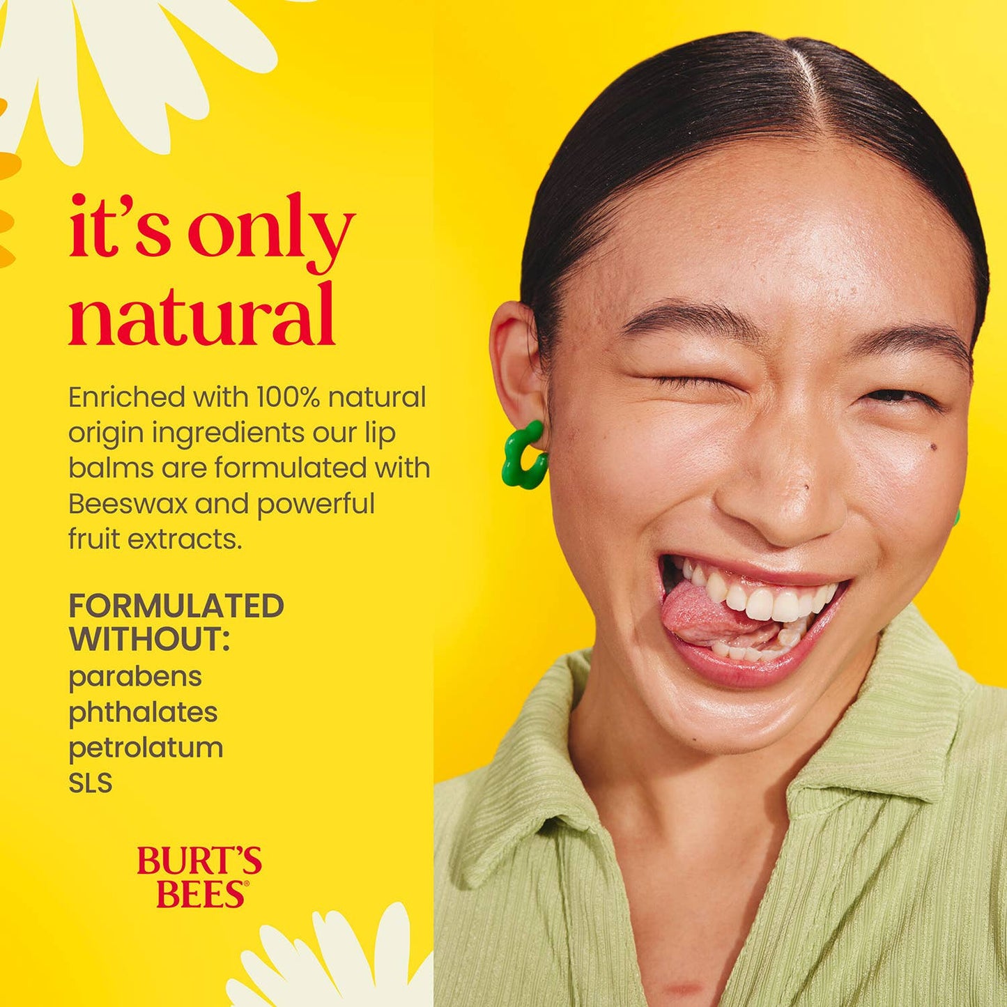 Vanilla Bean Moisturizing Lip Balm With Beeswax & Vitamin E