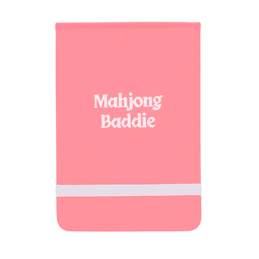 Leatherette Pocket Journal Mahjong Baddie