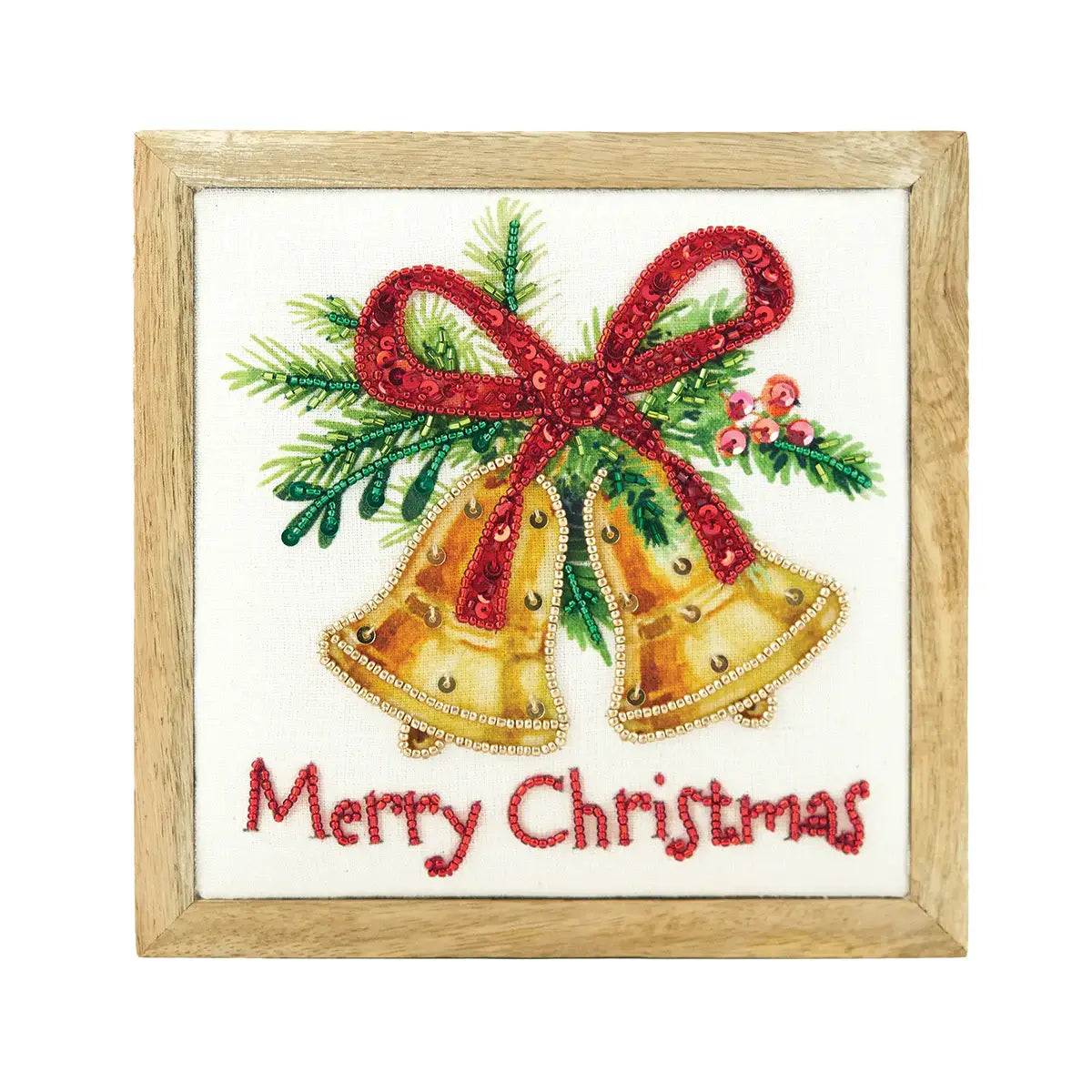 Merry Christmas Bells Shelf Sitter