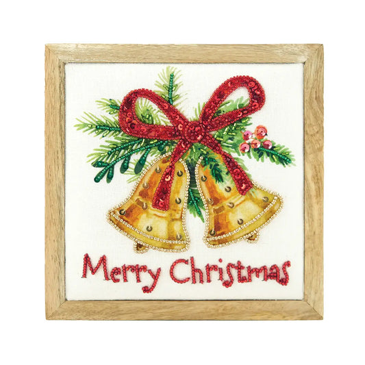 Merry Christmas Bells Shelf Sitter