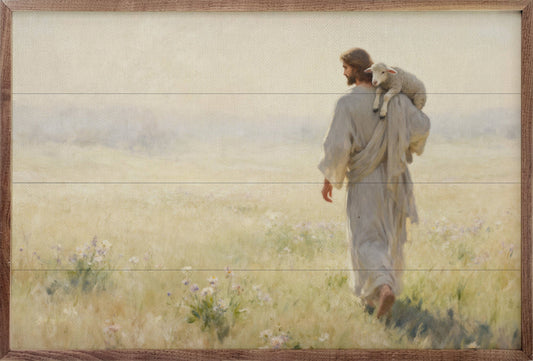 Spring Jesus With Lamb