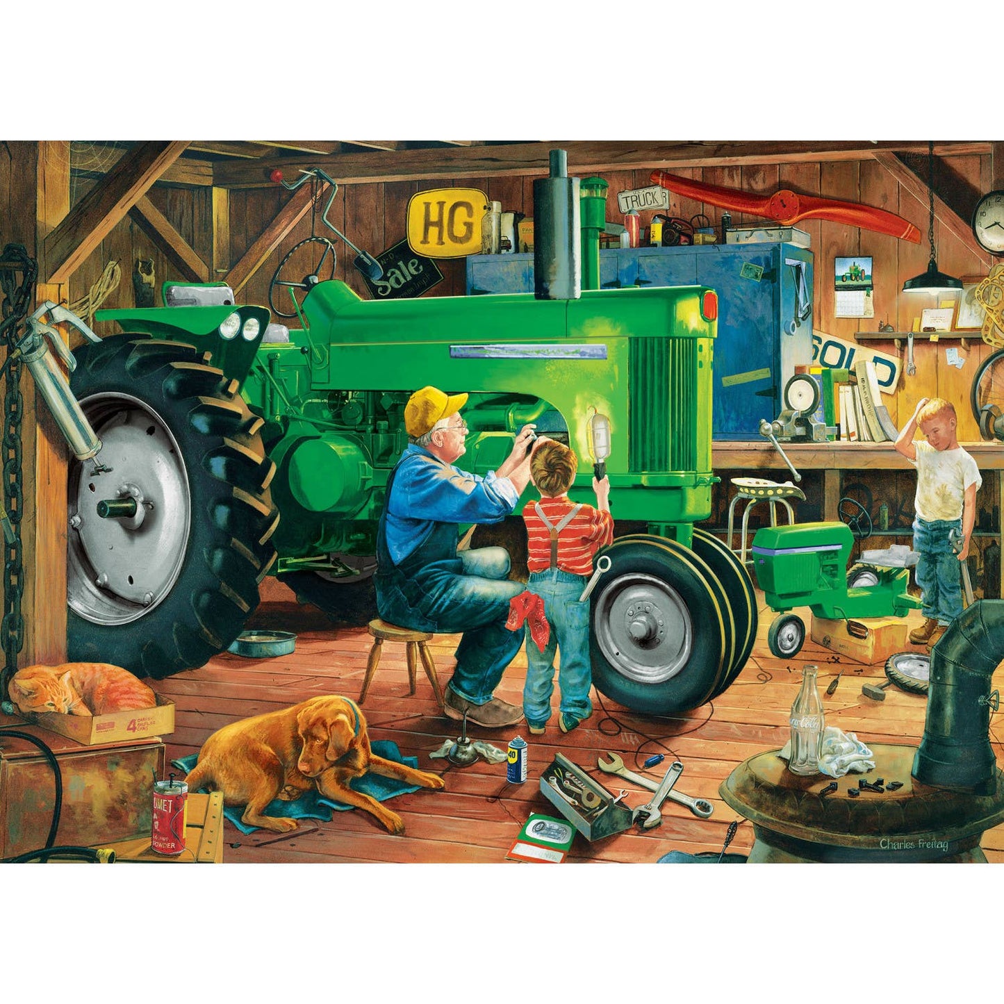 Farm & Country - The Restoration 1000 Piece Puzzle