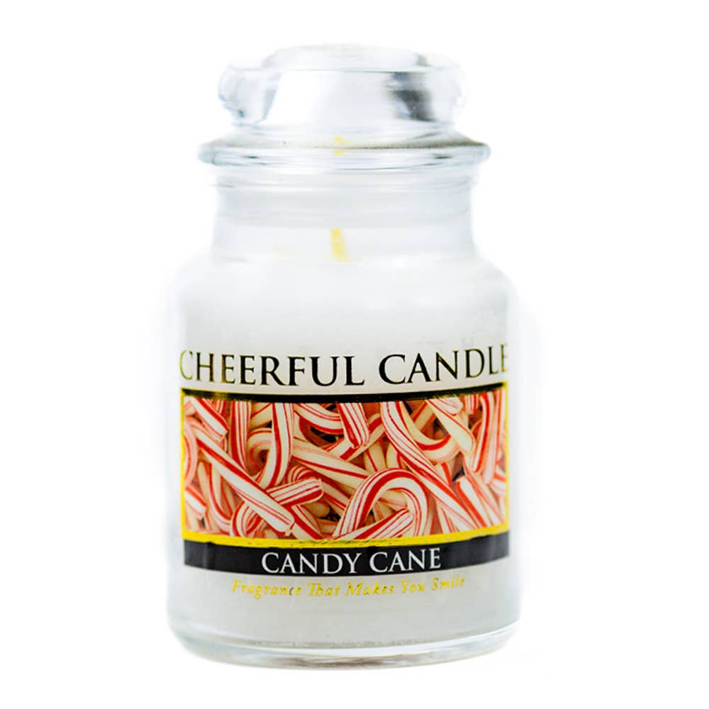 Cheerful Candle (6oz.) – Candy Cane