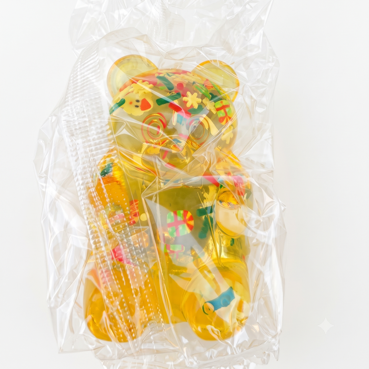 Christmas Gummy Bear Maltose Squishy Sensory Fidget Toy
