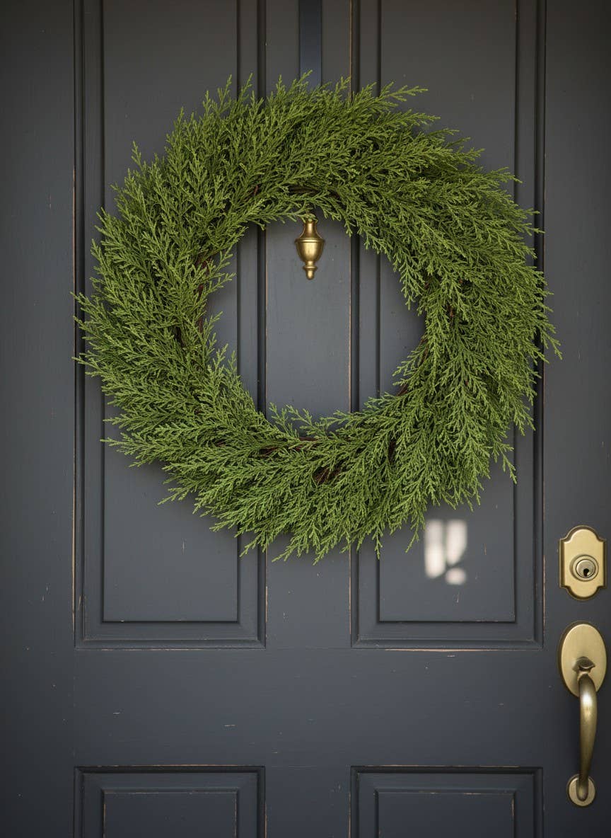 Rustic Cedar Wreath