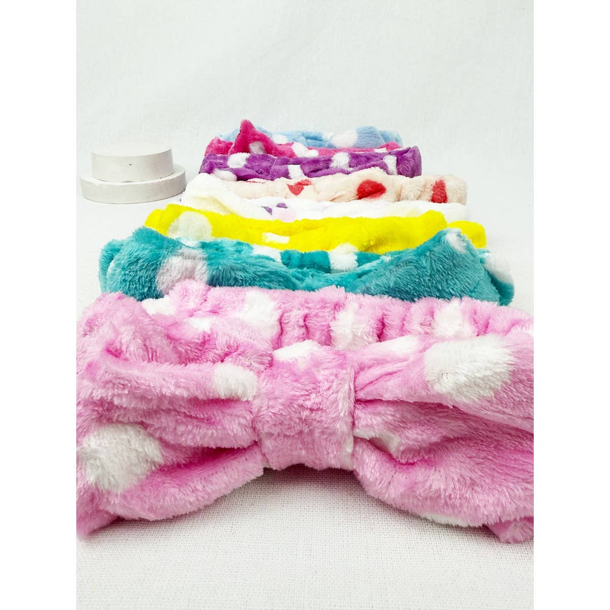 Lovely Polkadot Facial Spa Headband