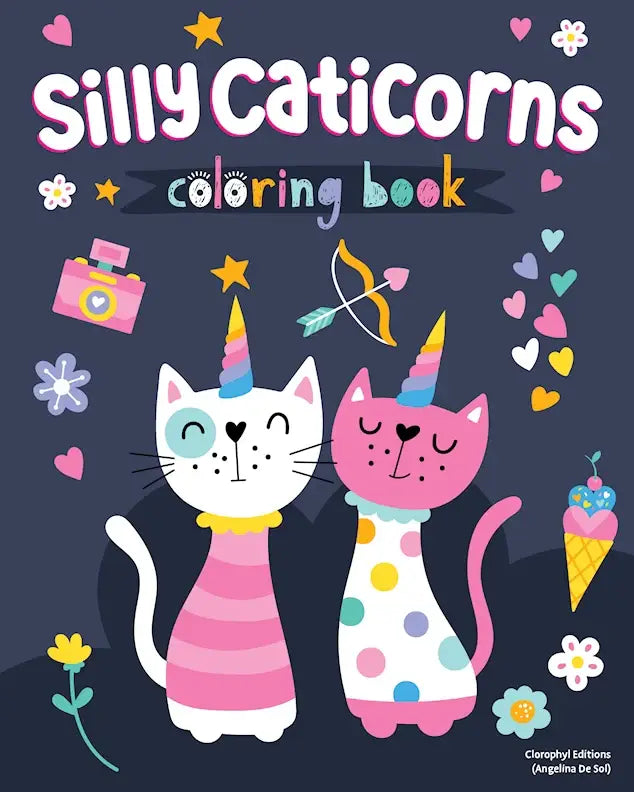 Coloring Book - Silly Caticorns