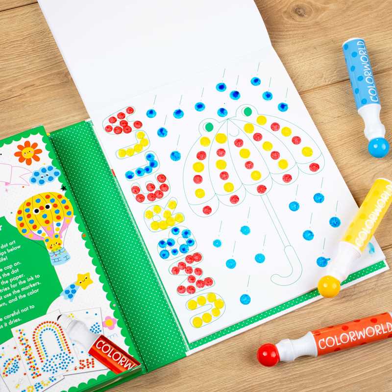 ColorWorld: Dot Art Fun! by Editors of Silver Dolphin Books