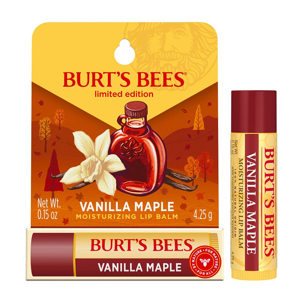 Holiday Vanilla Maple Lip Balm 0.15 Oz. Blister Box