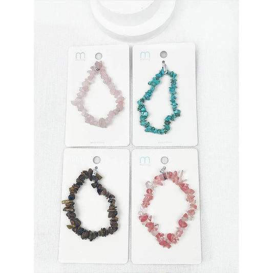 Variety Tone Irregular Stone Bracelets