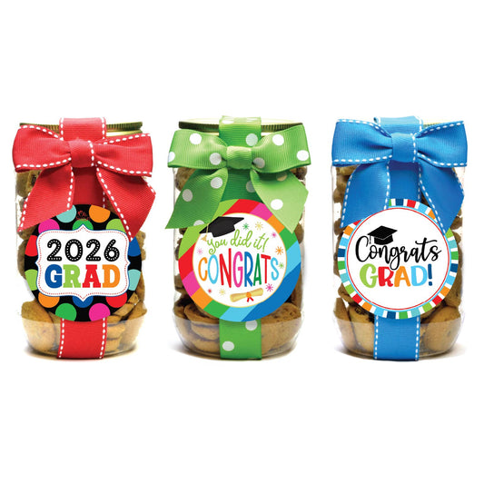 Cookie Jars - Graduation Asst #2 - Pint
