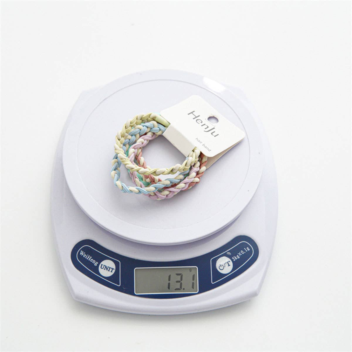 Candy Color Twisted Hair Ties , Cute Rubber Bands- CWAHA0339