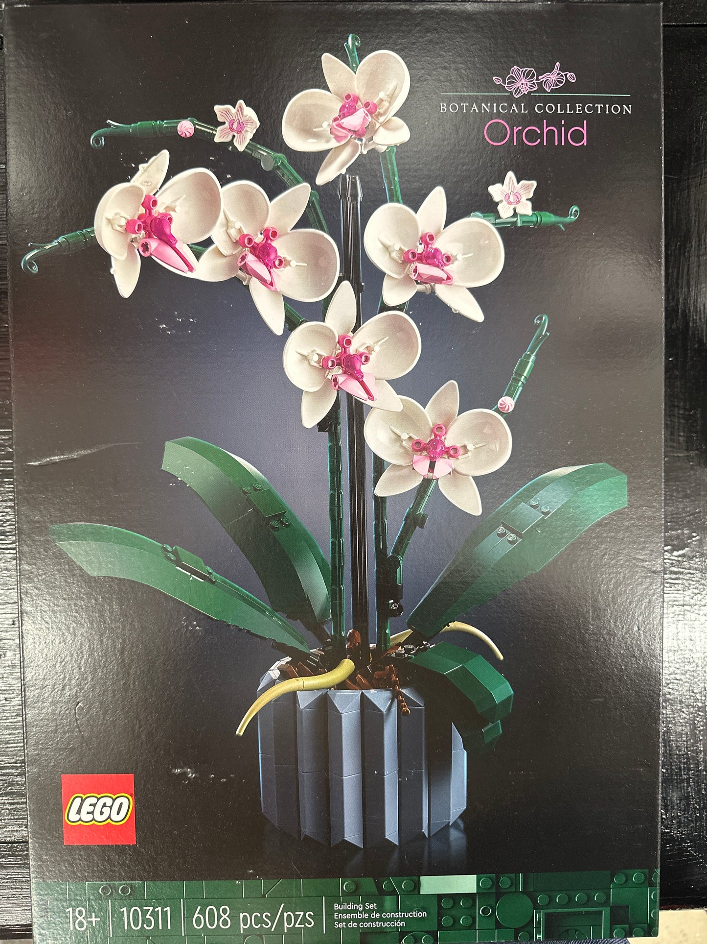 Kit de Lego para hacer orquídeas