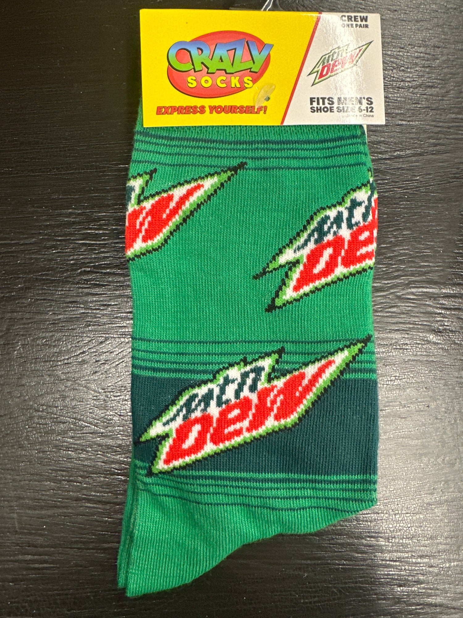 Mt Dew Socks - varies